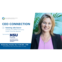 CEO Connection: Julie Seaver, Compass LGBTQ Community Center presented by Nova Southeastern University