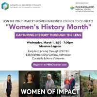 Connect Event: Celebrating Women's History Month, Hosted by the Women In Business Council