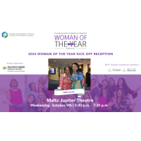 NEW DATE 10/9 2024 Woman of the Year Kick Off Event