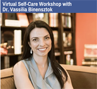 Virtual Self-Care Workshop with Dr. Vassilia Binensztok and United Way PBC