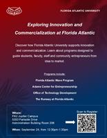 FAU Innovation and Commercialization Info Session