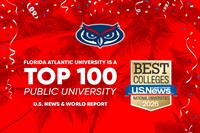 FAU JOINS TOP 100 OF U.S. NEWS & WORLD REPORT’S 2026 LIST