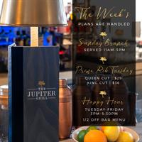 See What's Happening at The Jupiter Grill