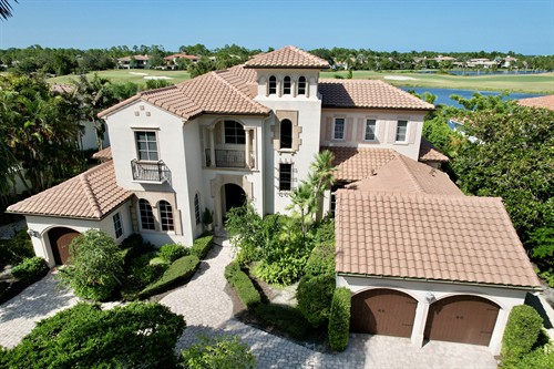 New Barrel tile roof in the lovely gated community of Mirasol in Palm Beach Gardens, Florida New Barrel tile roof in the lovely gated community of Mirasol in Palm Beach Gardens, Florida