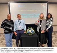 Palm Beach County Tax Collector Honored With Two National Awards