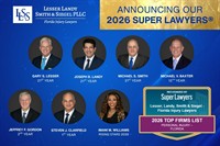 Lesser Law Firm Attorneys Earn 2026 Florida Super Lawyers Recognition