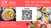 Sushi Hands-On Cooking Class