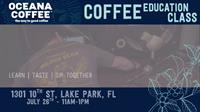 Oceana Coffee Introduces Monthly Coffee Education Series Starting July 26