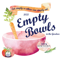 Empty Bowls in the Gardens