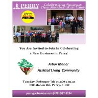(2017) Ribbon Cutting for Arbor Manor Assisted Living Community
