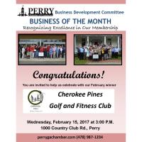 (2017) Business of the Month - Cherokee Pines Golf & Fitness Center
