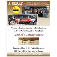 (2017) Ribbon Cutting for Yes! It's Consignment