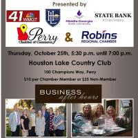 (2018) Business After Hours Joint with Robins Chamber October 