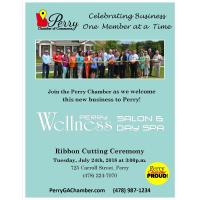 (2018) Ribbon Cutting for Perry Wellness Salon & Day Spa