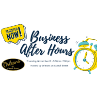 Business After Hours at Orleans on Carroll