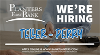 Teller - Planters First Bank