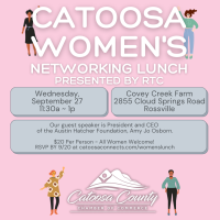 Catoosa Women's Networking Luncheon (September)