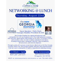 Networking at Lunch Chamber Luncheon (August)