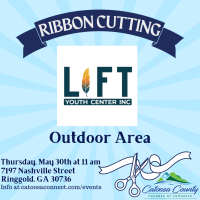 LIFT Outdoor Area Ribbon Cutting