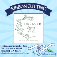 Ringgold Legacy Hall Ribbon Cutting