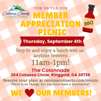 Member Appreciation Picnic @ The Chamber