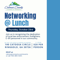 Networking at Lunch Chamber Luncheon (October '25)