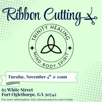 Trinity Healing Ribbon Cutting