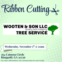 Wooten and Son Tree Service Ribbon Cutting