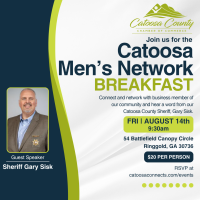 Catoosa Men's Network Breakfast (August '26)