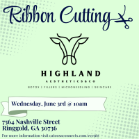 Highland Ribbon Cutting