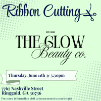 The Glow Beauty Co Ribbon Cutting