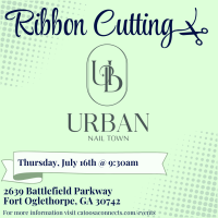 Urban Nail Town Ribbon Cutting
