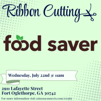 Food Saver Ribbon Cutting
