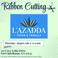 L'azadda Tapas & Tequilas Ribbon Cutting