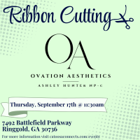 Ovation Aesthetics Ribbon Cutting