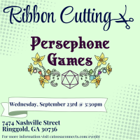 Persephone Games Ribbon Cutting
