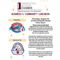 Business & Community Luncheon