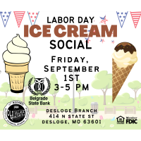 Labor Day Ice Cream Social