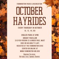 October Hayrides Engler Park 