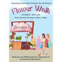 Downtown Farmington Flower Walk