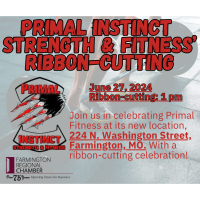 Primal Instinct Strength & Fitness Ribbon-Cutting