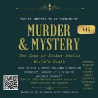 Murder & Mystery The Case of Sister Amelia White's Diary