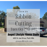 Amped Lifestyle Fitness Studio Ribbon-cutting