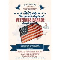 6th Annual Regional Veteran's Parade