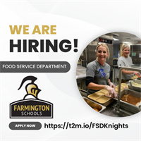 Food Service Worker (2 hour) - Farmington School District