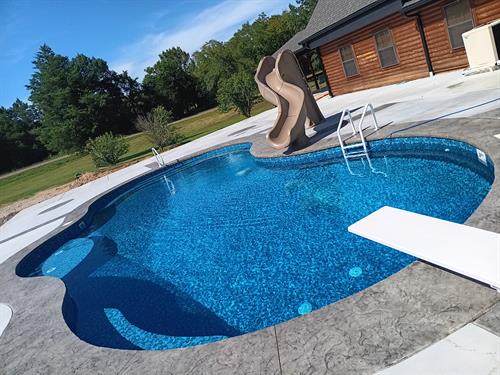 New Liner pool install