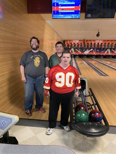 Special Olympics bowling