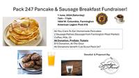 Pack 247 Pancake & Sausage Breakfast Fundraiser
