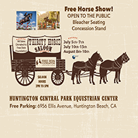 Free Horse Show and "Thirsty Horse Saloon" Oasis