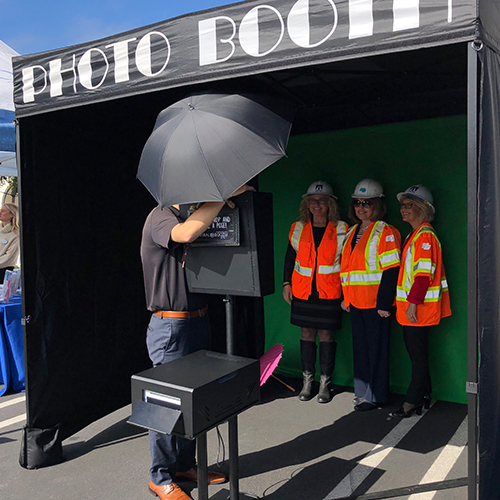 Outdoor Event Photo Booth